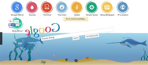 google gravity underwater|How to Do the Google Underwater Search .